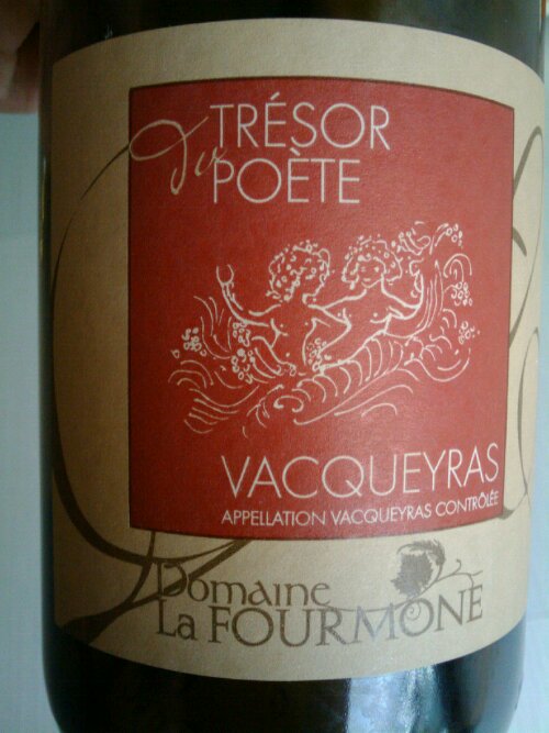 Domaine La Fourmone Vacqueyras Tresor du Poete 2008 Vacqueyras凡可拉兹